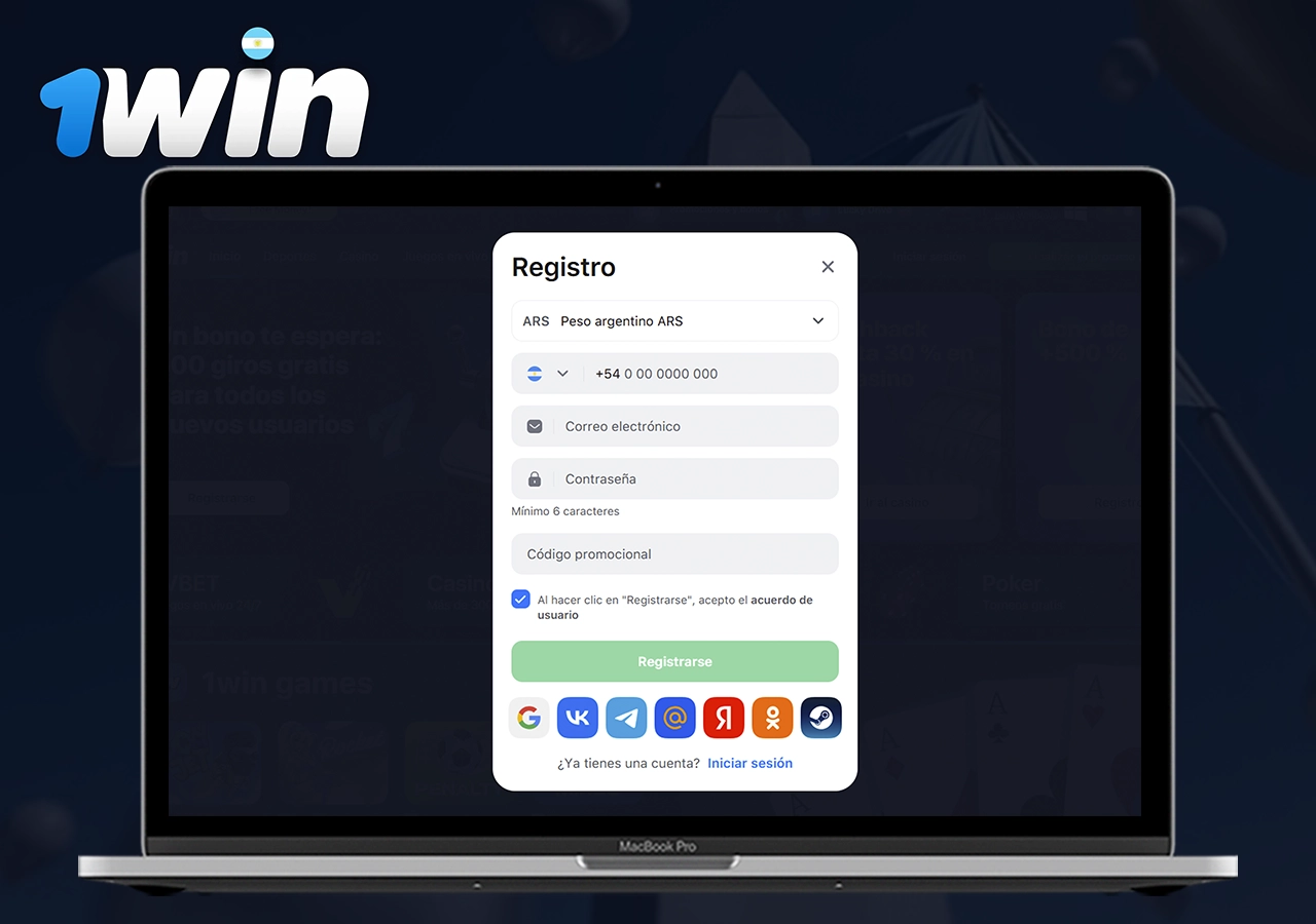 Código Promocional 1Win Argentina: Bono 500% para Nuevos Usuarios