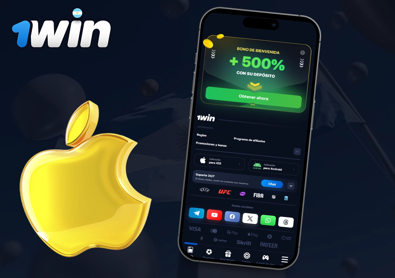 Cómo descargar la aplicación móvil 1Win en iOS