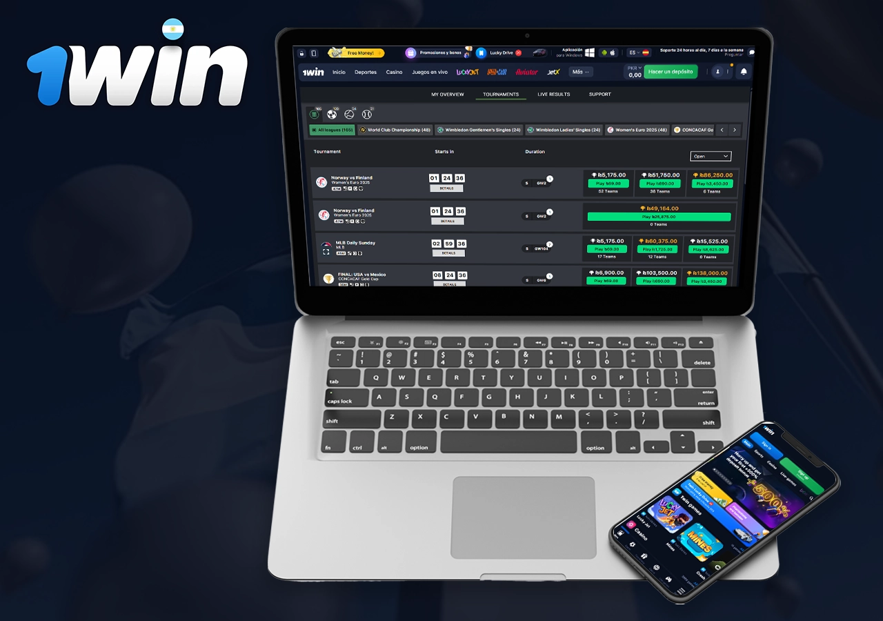 deportes fantasy 1win