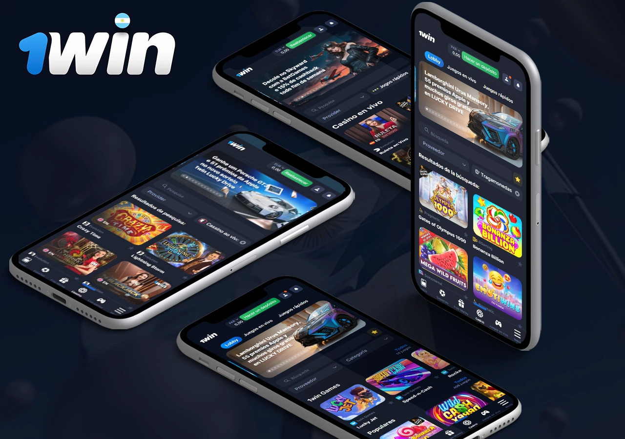 los mejores juegos de casino 1win argentina