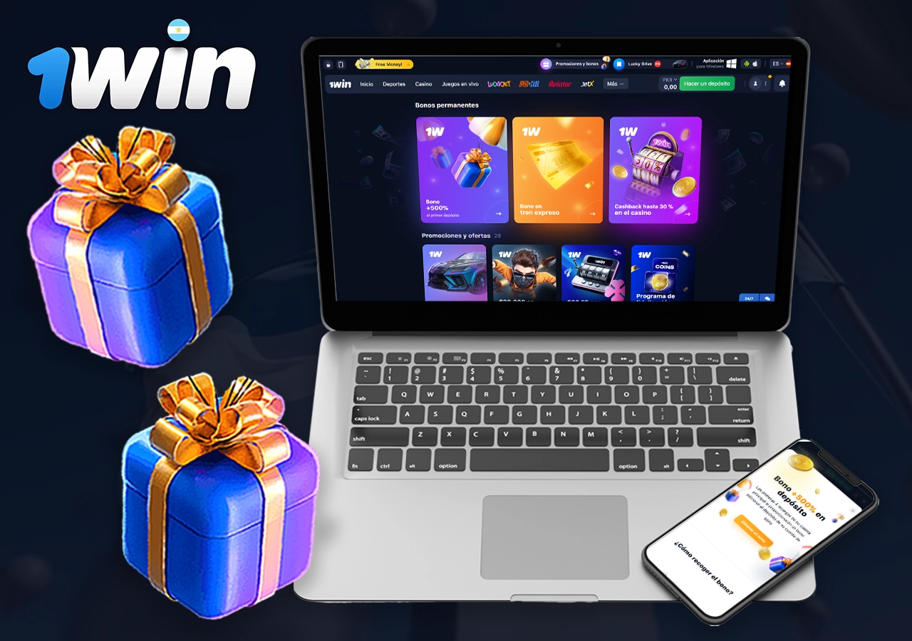 Información sobre bonos y promociones de 1Win